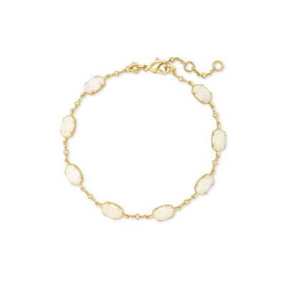 Kendra Scott Emilie Link Bracelet Gold Iridescent