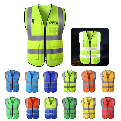Reflective Strips Safety Vest