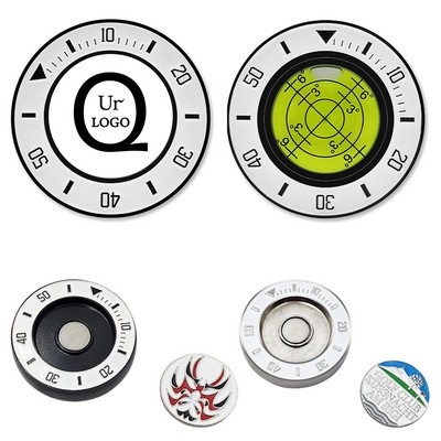 Golf Green Reader Double-Sided Ball Marker