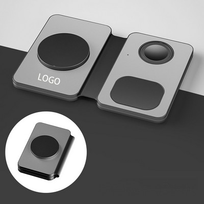 Foldable 3-in-1 Wireless Charger