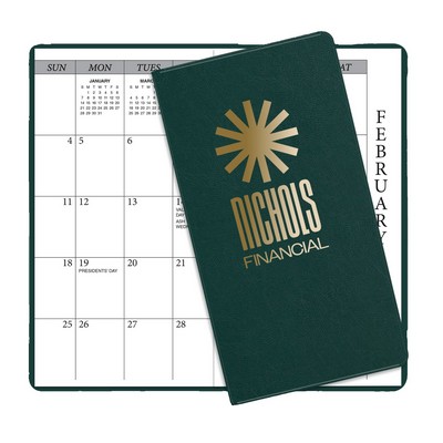 Executive Academic Monthly Pocket Planner