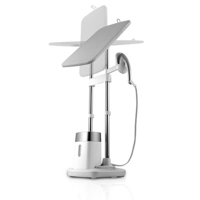 Rowenta Ixeo All-In-One Iron + Steamer Solution - White/Silver