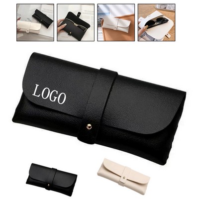Soft Leather Glasses Case