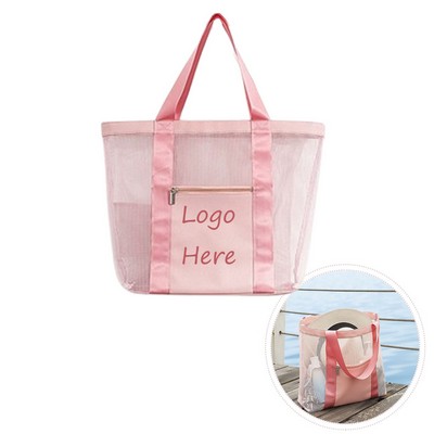 Versatile Mesh Tote Bag