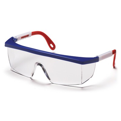 Integra Safety Glasses, Various Frame Colors with Gray or Clear Lens