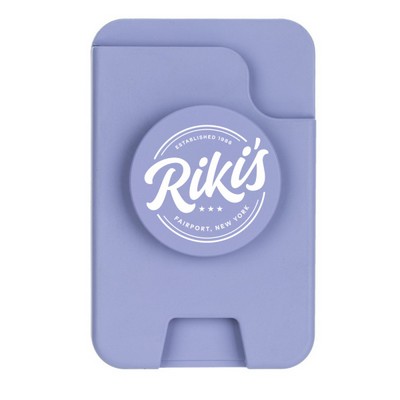 Airbag Card Holder With Magnetic Phone Stand