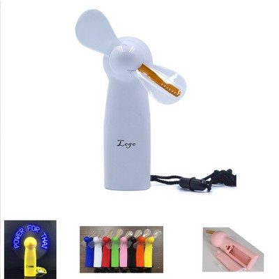 Pre-Programmed Mini Fan with LED