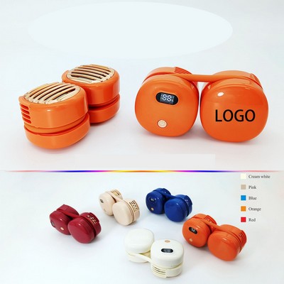 Digital Display Neck Fan