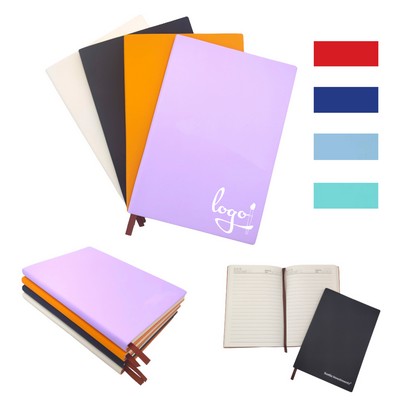 A5 Hardcover PU Business Notebook With Bookmark