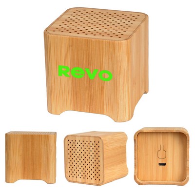 Bamboo Wood Bluetooth Speaker