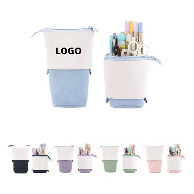 PU Telescopic Pencil Case