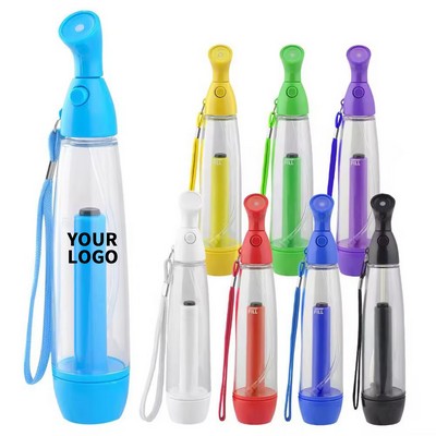 Three Ounce Portable Facial Hydration Sprayer Plastic Bottle 2" x 8.1"
