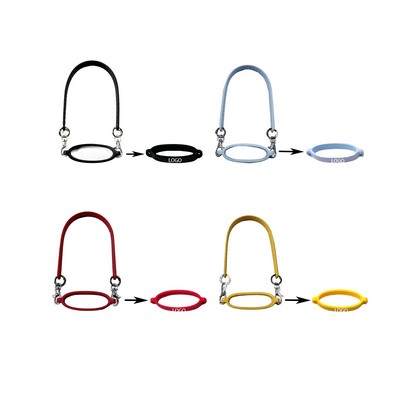 Portable Silicone Water Bottle Strap