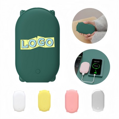 5000 mAh Cat Ear Shaped Hand Warmer/Power Bank