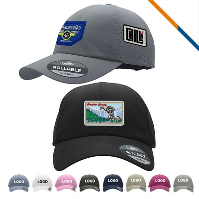 Juniper AirHit Soft Brim 6 Panel Perforated Performance Cap