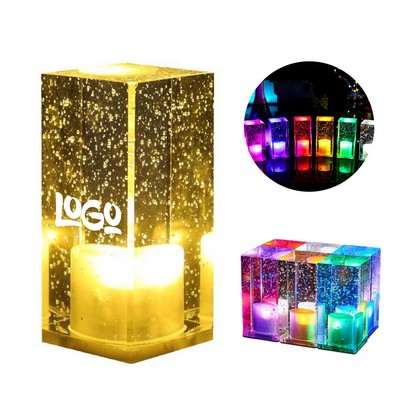 Rechargeable Led Crystal Night Light