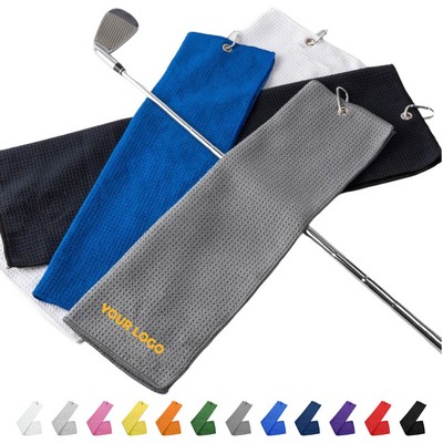Microfiber Golf Towel With Clip