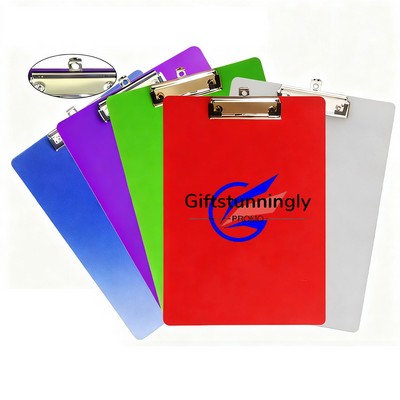 Letter Size Clipboard With Metal Spring Clip