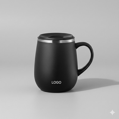 304 Stainless Steel Insulated Coffee Mug Seamless Liner Anti-Drop Thermal Cup for Hot and Cold Drink