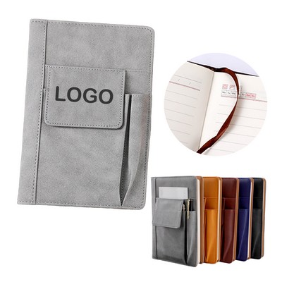 Multi-Functional Notebook with Pockets