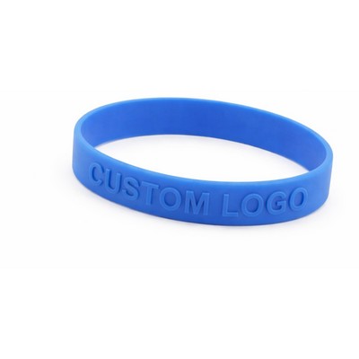 Customizable Silicone Wristbands With Embossed Wristbands.