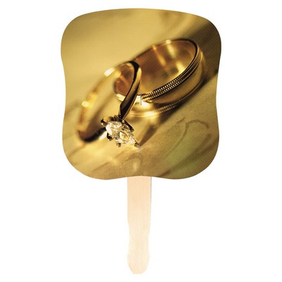Stock Design Hand Fan-Rings, Full Color Digital