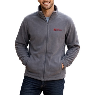 Unisex Classic Full-Zip Polar Fleece Jacket
