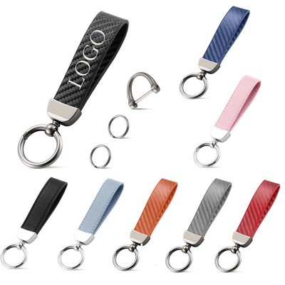 Carbon Fiber Car Key Chain
