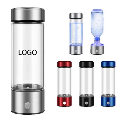 Portable Hydrogen Water Bottle Ionizer