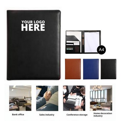 Leather Portfolio Folder