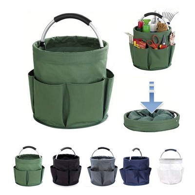 Garden Tool Organizer Bag with Multiple Pockets – 600D Oxford Gardening Storage Tote