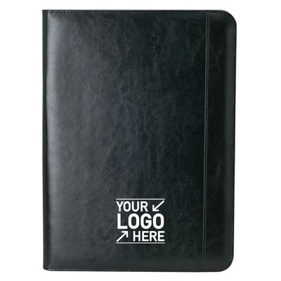 Leatherette Letter Size Padfolio with Writing Pad