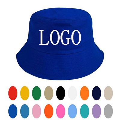 Vibrant Cotton Bucket Hat for Sun Protection