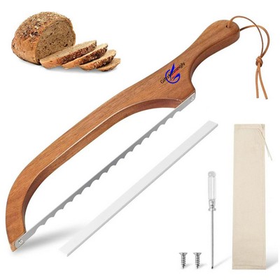 Wooden Bread Slicing Knife