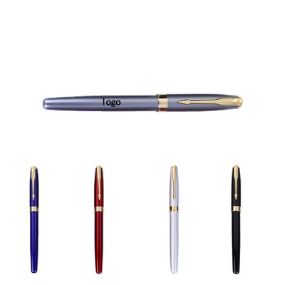 Fountain Pen With Metal Body For Business Writing And Signature Use