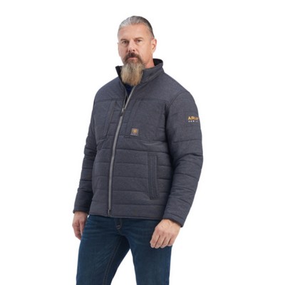 Ariat 10041581 Rebar Valiant Stretch Canvas Water Resistant Insulated Jacket