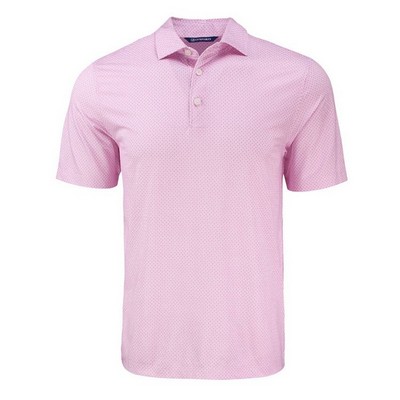 Cutter and Buck Pike Eco Diamond Dot Print Recycled Polo