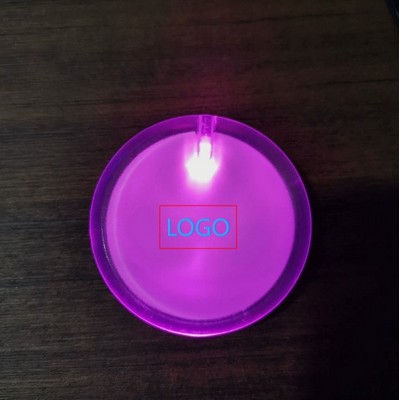 Custom 2-Inch LED Flashing Button Badge