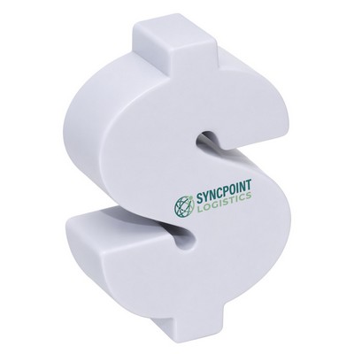 Dollar Sign Shaped Stress Reliever