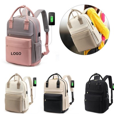 15.6" Backpack For Woman