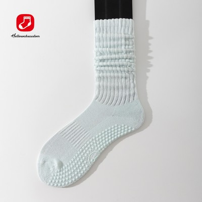 High Quality Custom Design Cotton Slouch Scrunch Socks