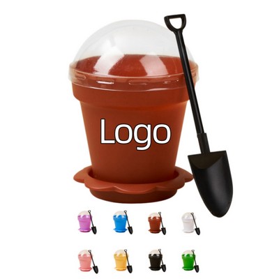 Six Ounce Polypropylene Disposable Dessert Cup With Lid