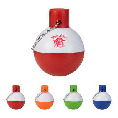 Floating Fishing Bobber Keychain – Custom Logo Foam Key Tag for Boating, Fishing & Outdoor Promotion