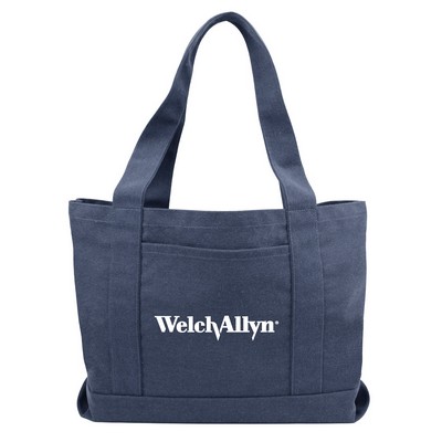 Extra Large 12 Oz. Cotton Canvas Stonewashed Boat Tote Bag