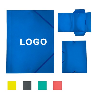 A4 Elastic Band File Folder
