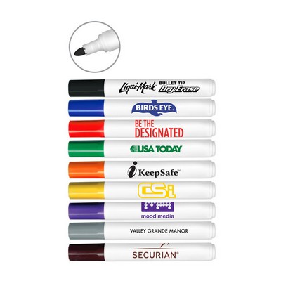 Liqui-Mark® Bullet Tip Dry Erase Marker