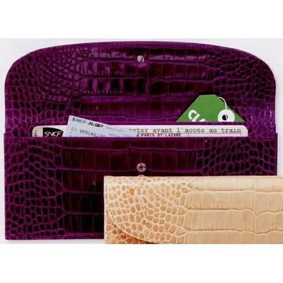 Morocco Premium Leather Ladies Travel Clutch