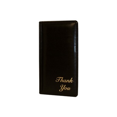 "Thank You" Black Padded Guest Check Presenter