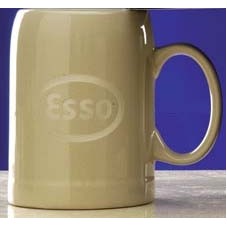 22 Oz. Beige Tankard Mug