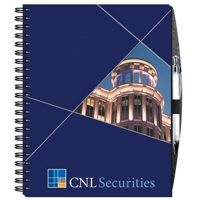 Gloss Cover Journals w/100 Sheets & Pen (8 ½"x 11")